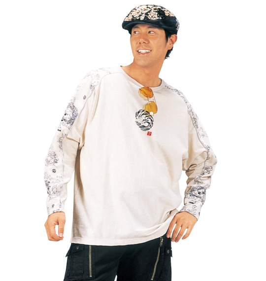 波乗達人 ラグランTシャツ キナリ