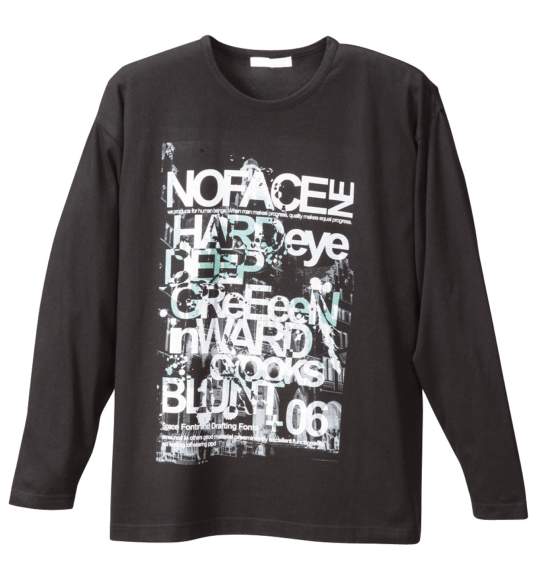 Pincponc フォトプリントTシャツ ブラック