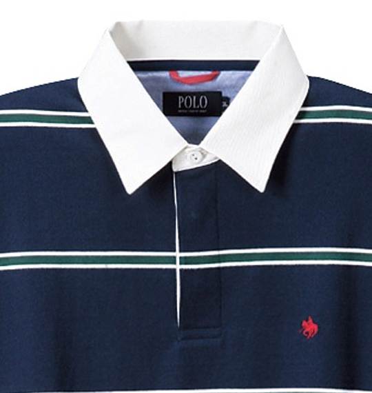 POLO BCS ラガーシャツ ネイビー