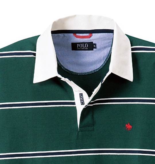 POLO BCS ラガーシャツ グリーン