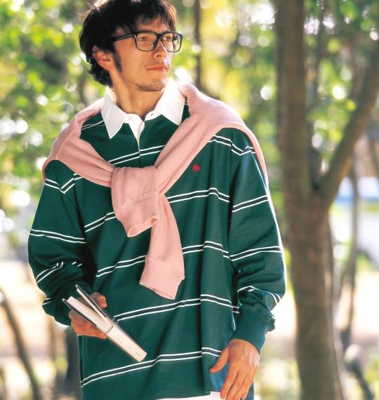 POLO BCS ラガーシャツ グリーン