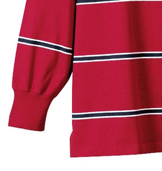 POLO BCS ラガーシャツ レッド