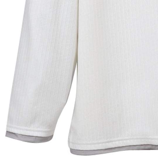 Pincponc フェイクヘンリーTシャツ ホワイト