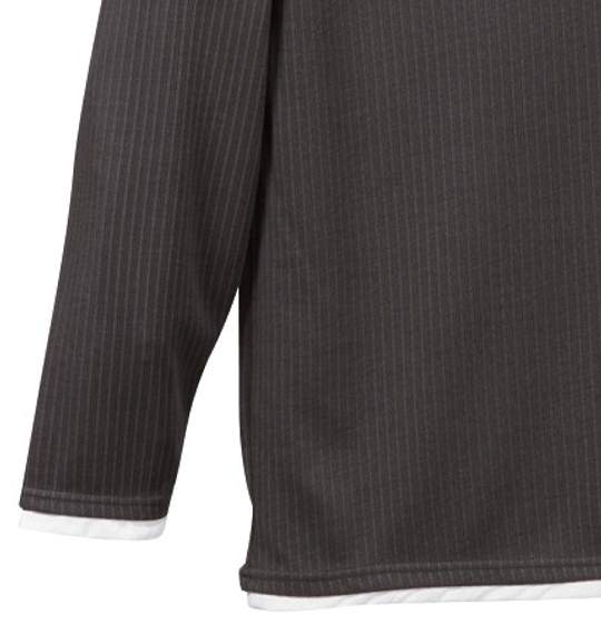 Pincponc フェイクヘンリーTシャツ チャコール