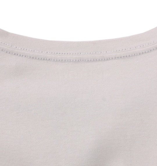 Over Forever 半袖キーネックTシャツ ライトグレー