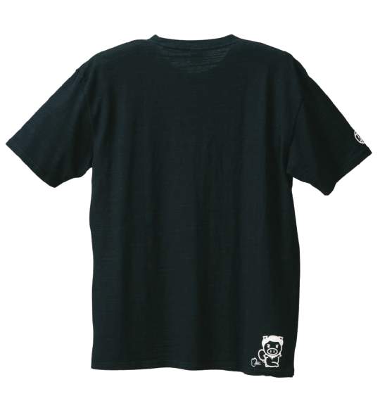 豊天 和柄Tシャツ(半袖) スミクロ