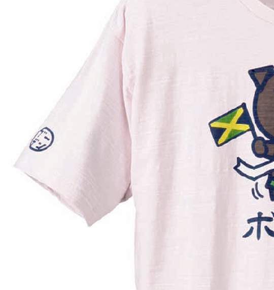 豊天 和柄Tシャツ(半袖) ライトピンク
