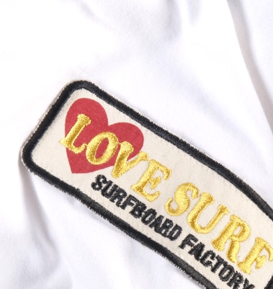 THE SURF BOARDFACTORY Tシャツ(半袖) オフホワイト