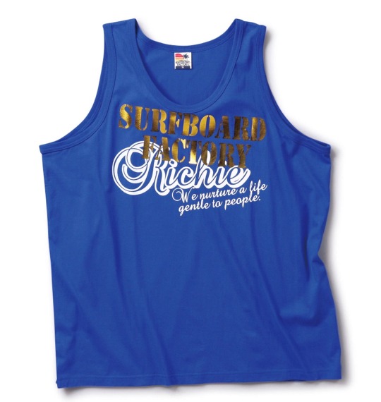 THE SURF BOARDFACTORY タンクトップ ロイヤルブルー
