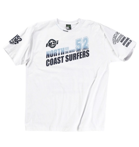 NORTH COAST SURFERS Tシャツ(半袖) オフホワイト