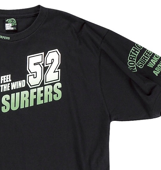 NORTH COAST SURFERS Tシャツ(半袖) ブラック