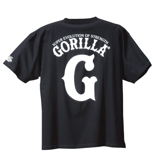 Gorilla Tシャツ(半袖) ブラック