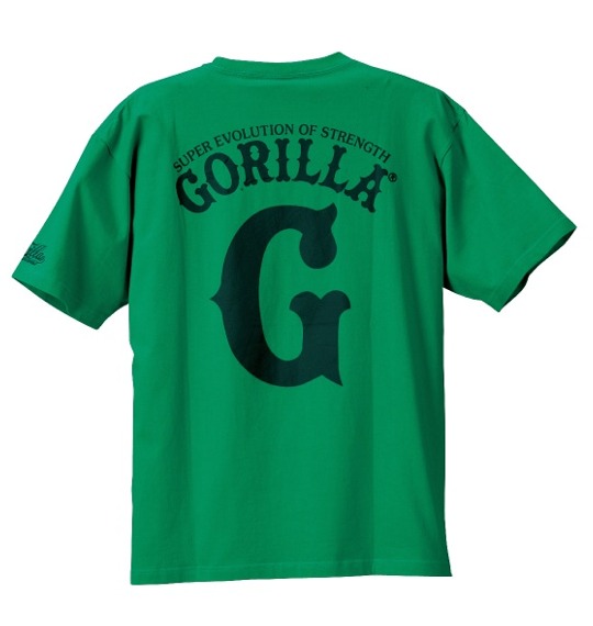Gorilla Tシャツ(半袖) グリーン