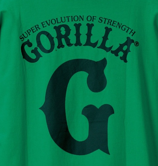 Gorilla Tシャツ(半袖) グリーン