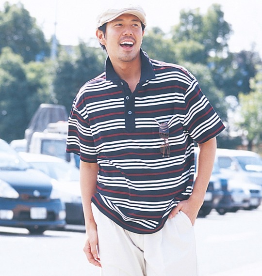 MICHIKO LONDON KOSHINO ポロシャツ(半袖) ネイビー