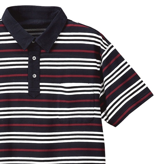 MICHIKO LONDON KOSHINO ポロシャツ(半袖) ネイビー