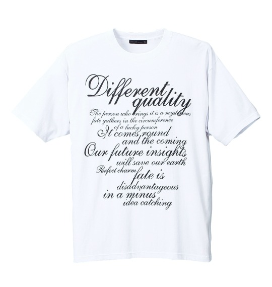 COLLINS パーカー+Tシャツ(半袖) ブラック×ホワイト