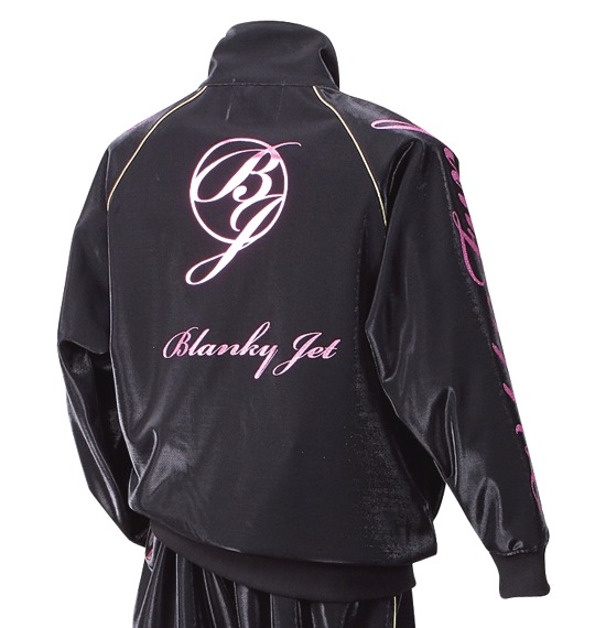Blanky Jet ジャージセット ブラック×ピンク