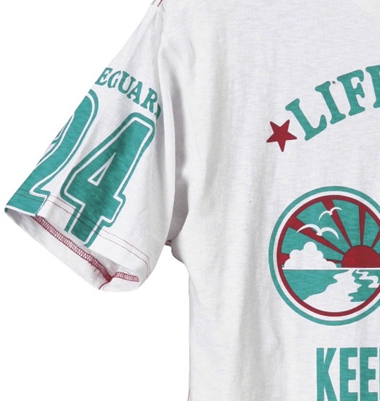 LIFE GUARD Tシャツ半袖 オフホワイト