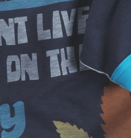 LIFE GUARD リンガーTシャツ(半袖) ネイビー