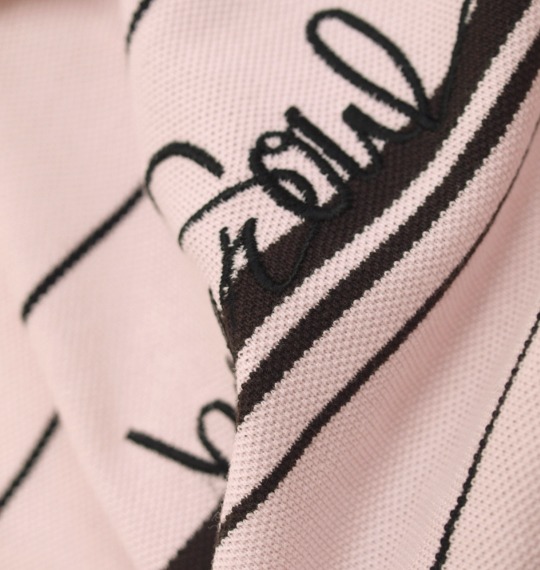 b-one-soul ポロシャツ半袖 ライトピンク