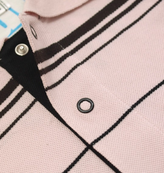 b-one-soul ポロシャツ半袖 ライトピンク