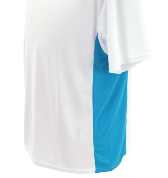 Over Forever DRY Tシャツ(半袖) ホワイト×ターコイズ