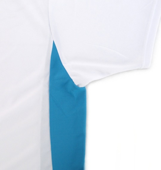 Over Forever DRY Tシャツ(半袖) ホワイト×ターコイズ