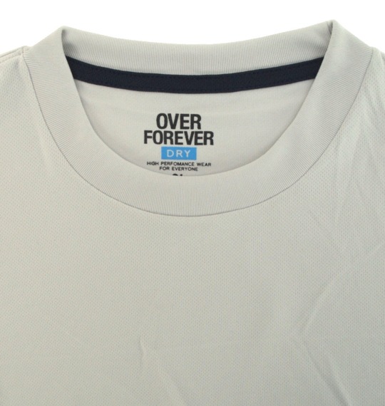 Over Forever DRY Tシャツ(半袖) グレー×ネイビー