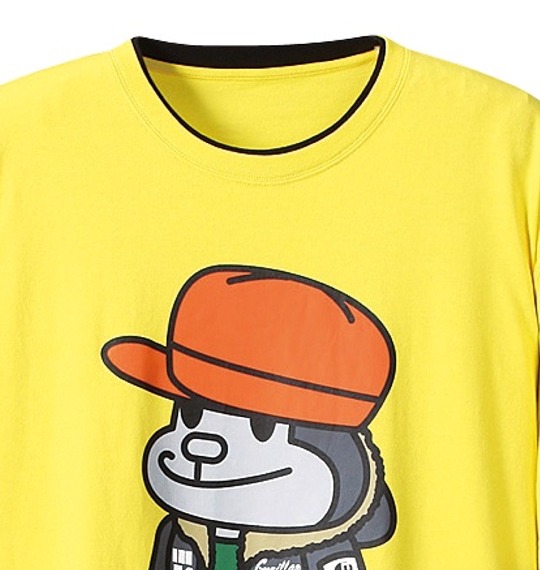 Gorilla Tシャツ イエロー×ブラック