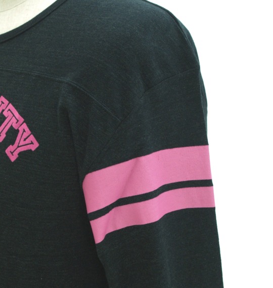Pincponc プリントTシャツ 杢ブラック