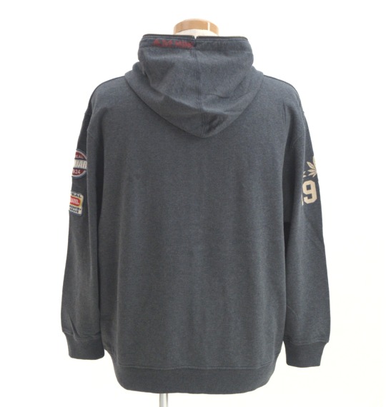 LIFE GUARD ジップパーカー チャコール