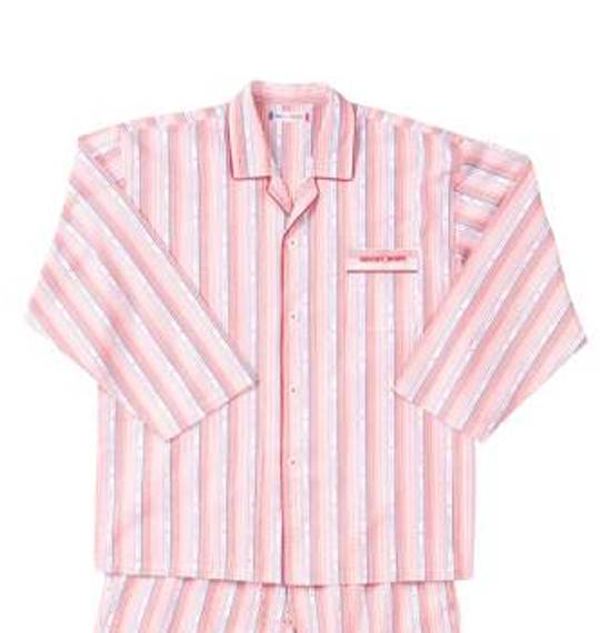 PERSONS SPORTS パジャマ(長袖) レッド×ホワイト