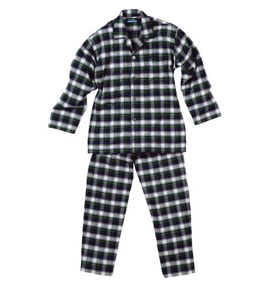 PERSONs SPORTS パジャマ(長袖) ネイビー×ホワイト