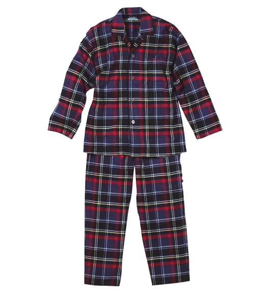 PERSONs SPORTS パジャマ(長袖) ネイビー×レッド