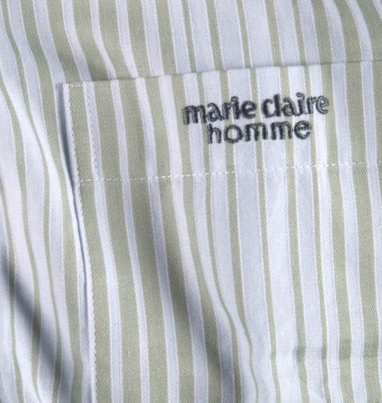 marie claire homme パジャマ(長袖) グリーン