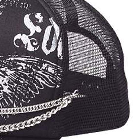 LUVGUN チェーン付キャップ ブラック