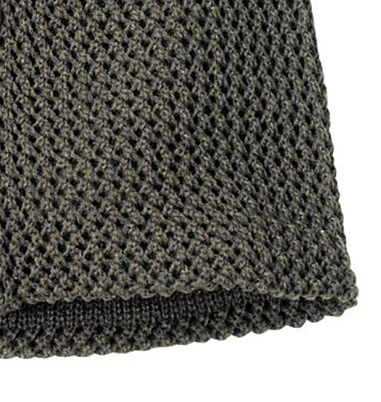  メッシュ編ビーニー カーキ