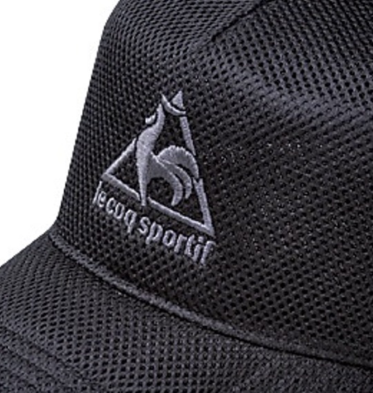LE COQ SPORTIF メッシュキャップ ブラック×ブラック