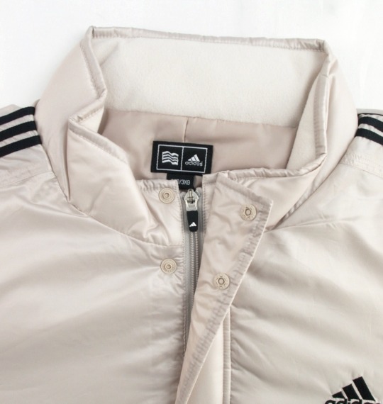 ADIDAS GOLF フルジップジャケット ライトベージュ