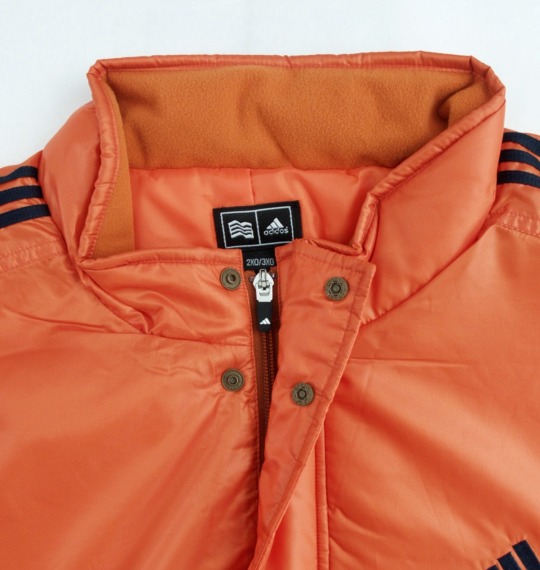 ADIDAS GOLF フルジップジャケット オレンジ