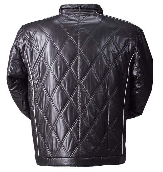 SOUL 中綿ライダースジャケット ブラック