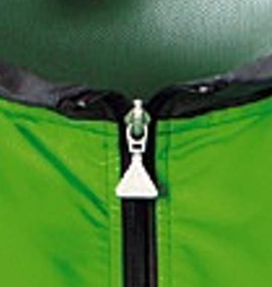 LE COQ SPORTIF ウィンドジャケット チャコール×グリーン