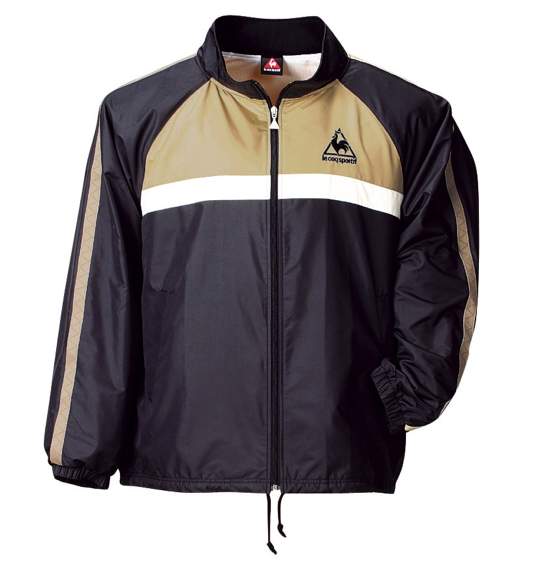 LE COQ SPORTIF ウィンドジャケット ブラック×ベージュ