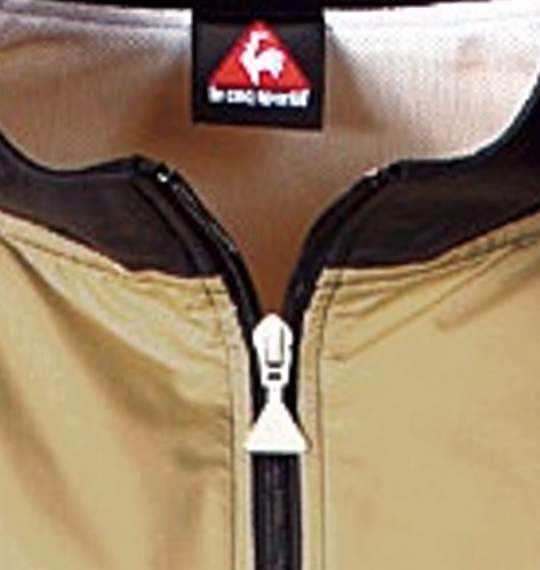 LE COQ SPORTIF ウィンドジャケット ブラック×ベージュ
