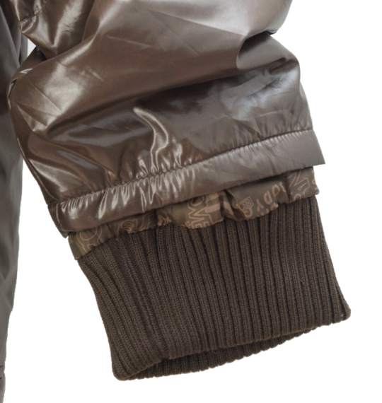 BODY GLOVE PU切替中綿ジャケット ブラウン