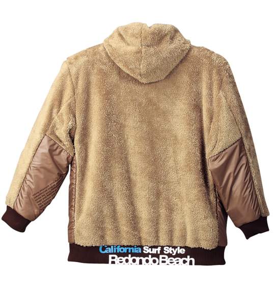 BODY GLOVE ボアフリースパーカー ベージュ