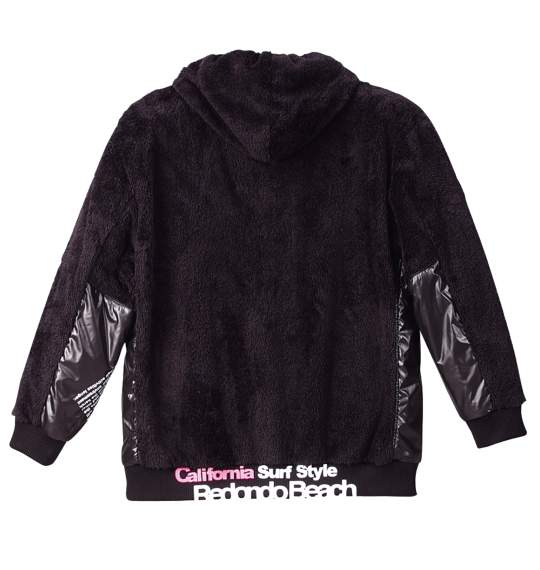 BODY GLOVE ボアフリースパーカー ブラック