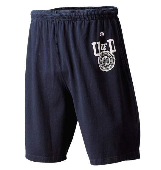 CHAMPION スウェットハーフパンツ ネイビー