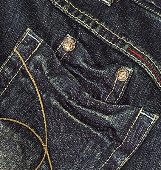 BUNBUSTER デニムパンツ ネイビー
